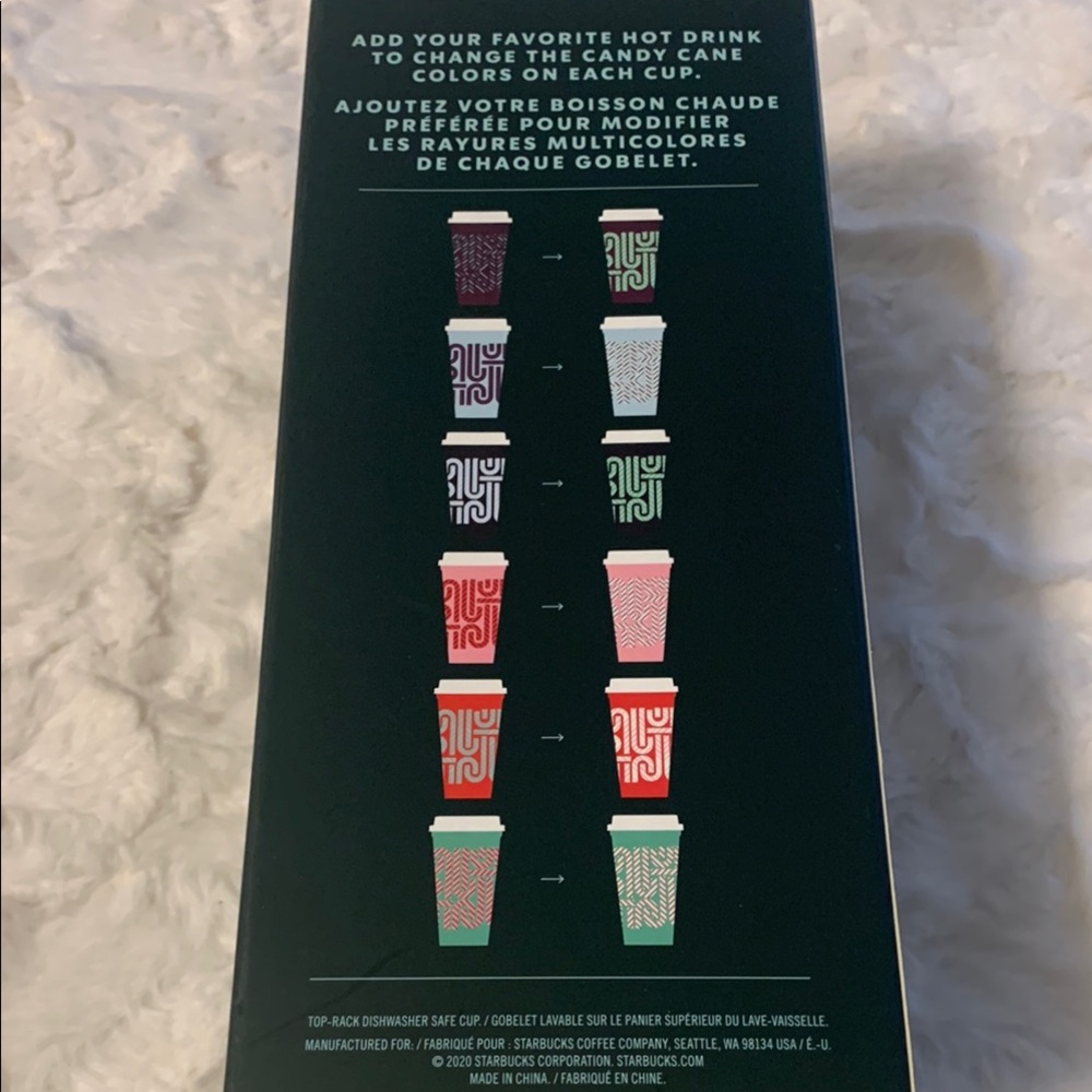 Christmas Starbucks Holiday Reusable Cups Set